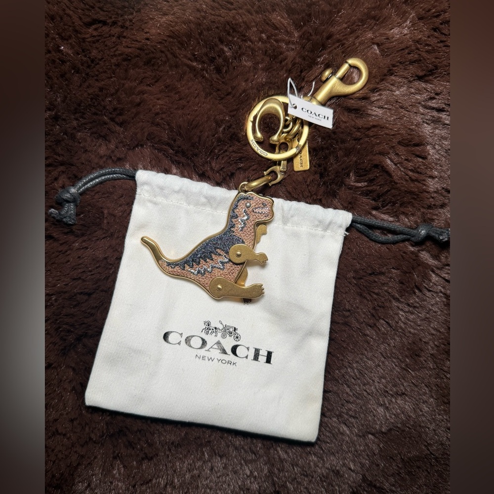 Coach Rexy Keychain